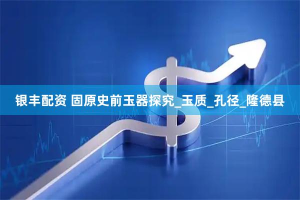银丰配资 固原史前玉器探究_玉质_孔径_隆德县
